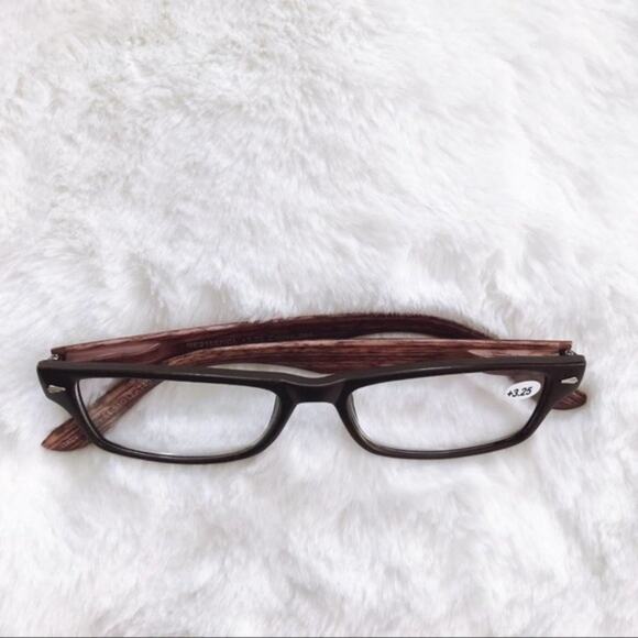 Hugo Light Wood Black Reading Glasses - Picture 3 of 9
